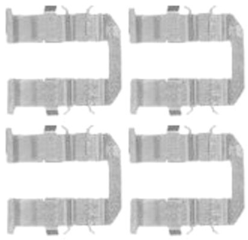 HELLA 8DZ 355 205-131 Zubeh&ouml;rsatz, Scheibenbremsbelag f&uuml;r HYUNDAI/KIA