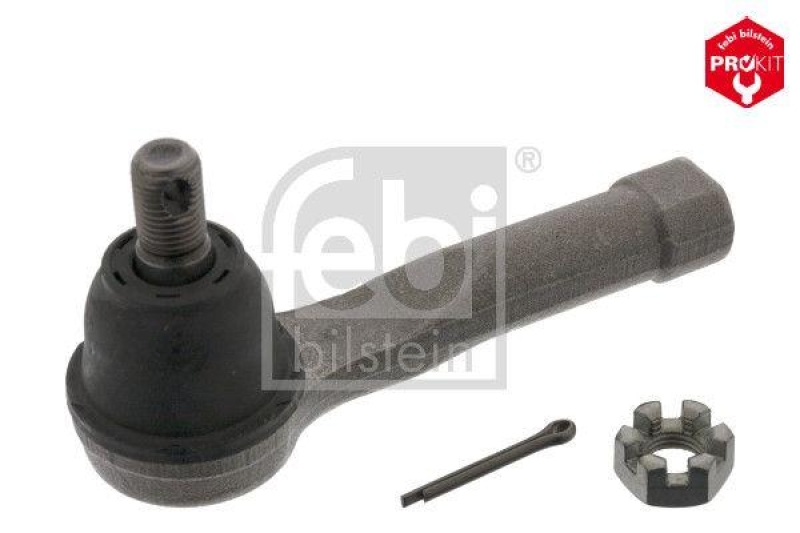 FEBI BILSTEIN 48203 Spurstangenendst&uuml;ck mit Kronenmutter und Splint f&uuml;r NISSAN