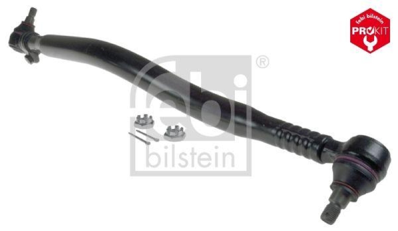 FEBI BILSTEIN 48205 Spurstange mit Kronenmuttern und Splinten f&uuml;r NISSAN