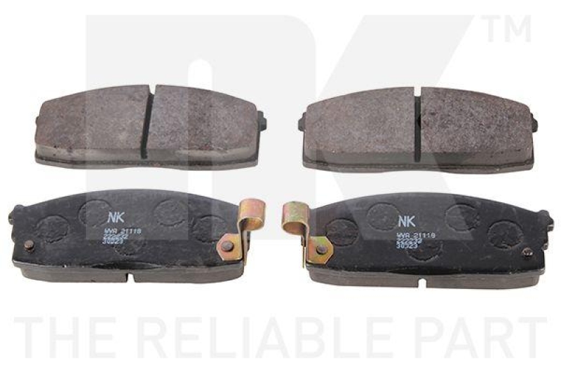NK 222232 Bremsbelagsatz, Scheibenbremse f&uuml;r NISSAN