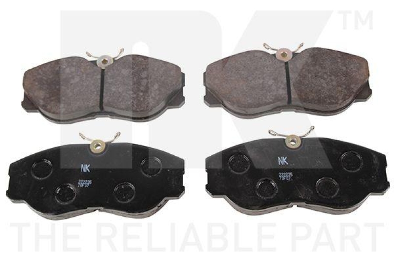 NK 222235 Bremsbelagsatz, Scheibenbremse f&uuml;r NISSAN
