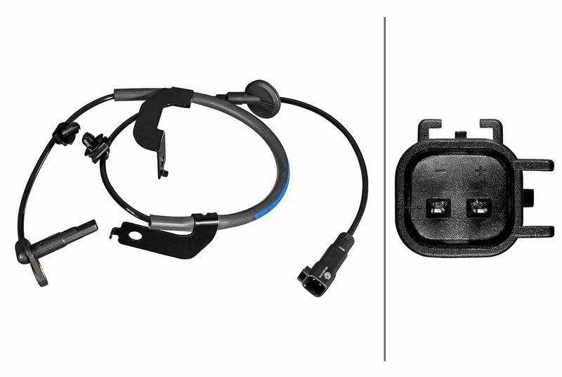 HELLA 6PU 358 217-611 Sensor, Raddrehzahl