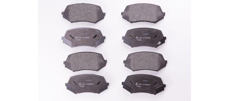 HELLA 8DB 355 005-591 Bremsbelagsatz, Scheibenbremsbelag f&uuml;r MITSU. CANTER