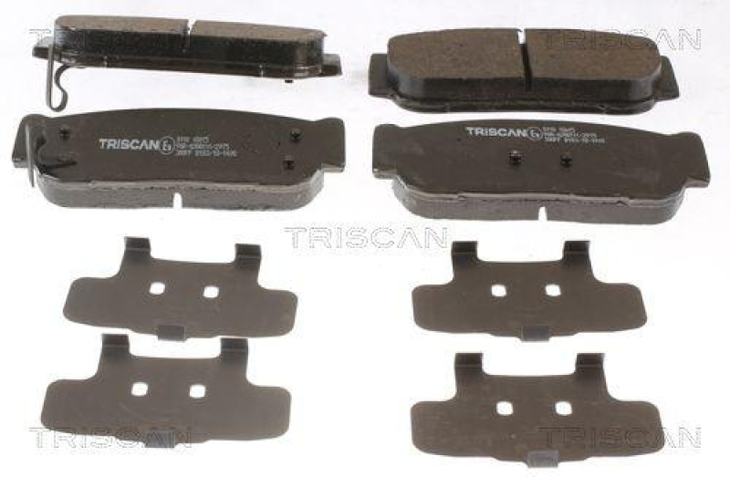 TRISCAN 8110 18015 Bremsbelag Hinten f&uuml;r Kia Sorento