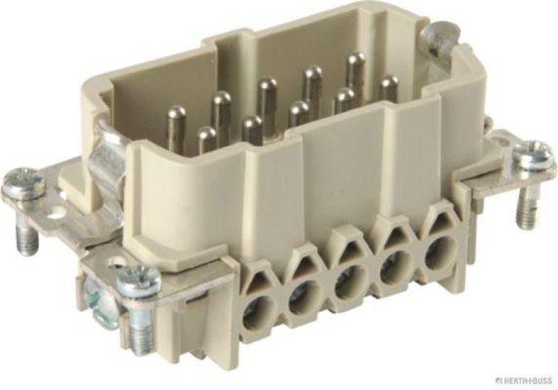 HERTH+BUSS 51305007 Steckereinsatz, Geh&auml;use 10-polig, 500 V
