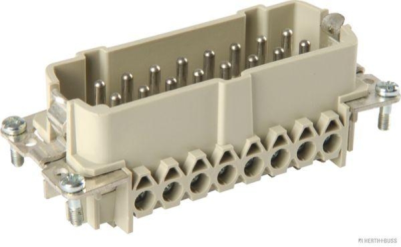 HERTH+BUSS 51305008 Steckereinsatz, Geh&auml;use 16-polig, 500 V