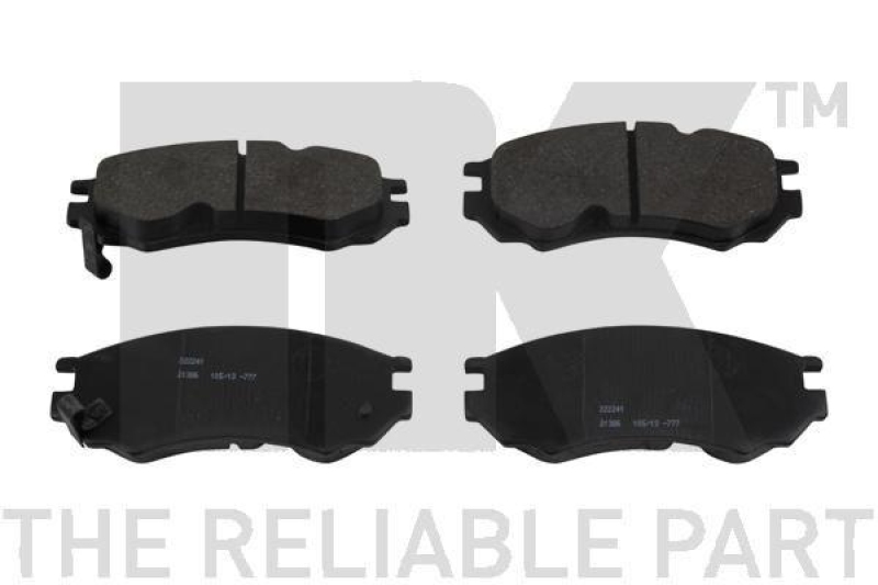 NK 222241 Bremsbelagsatz, Scheibenbremse f&uuml;r NISSAN