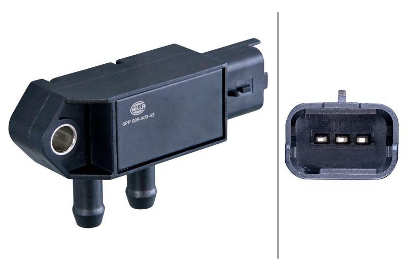 HELLA 6PP 009 403-431 Sensor, Abgasdruck