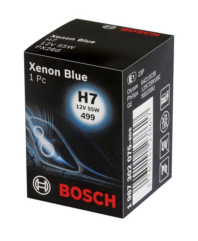 BOSCH 1 987 302 075 Glühlampe Xenon Blue WS