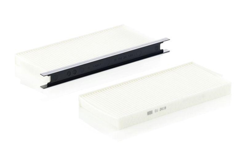 MANN-FILTER CU 2418-2 Innenraumluftfilter für Renault