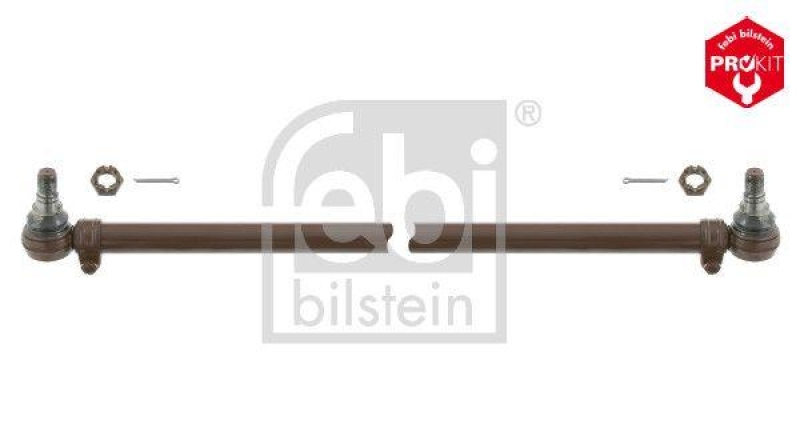 FEBI BILSTEIN 24050 Spurstange mit Kronenmuttern und Splinten f&uuml;r Volvo