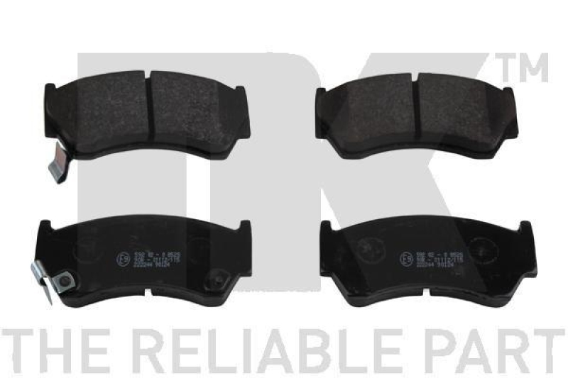 NK 222244 Bremsbelagsatz, Scheibenbremse f&uuml;r NISSAN