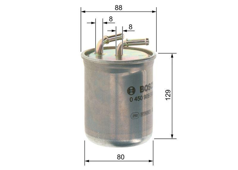 BOSCH 0 450 906 500 Kraftstofffilter
