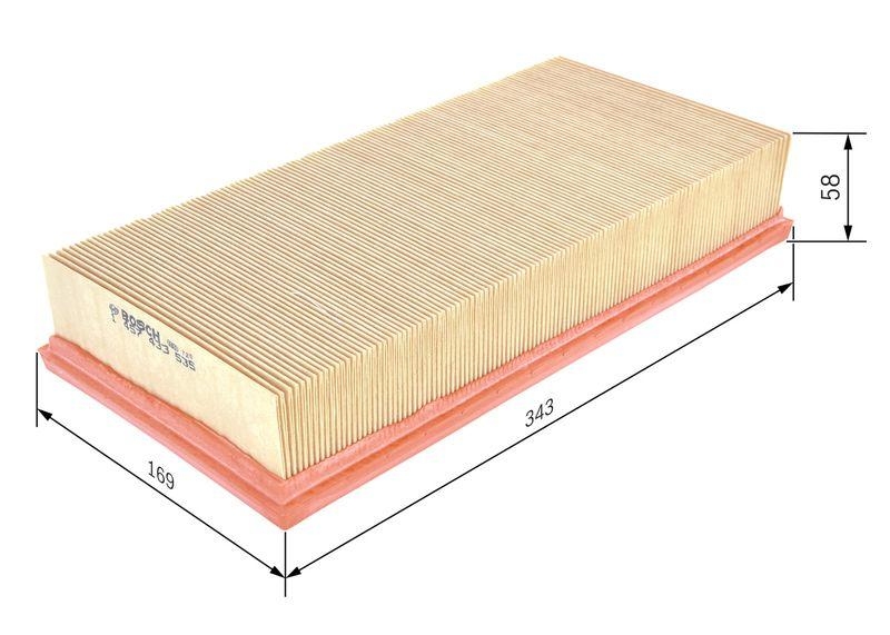 BOSCH 1 457 433 535 Luftfilter