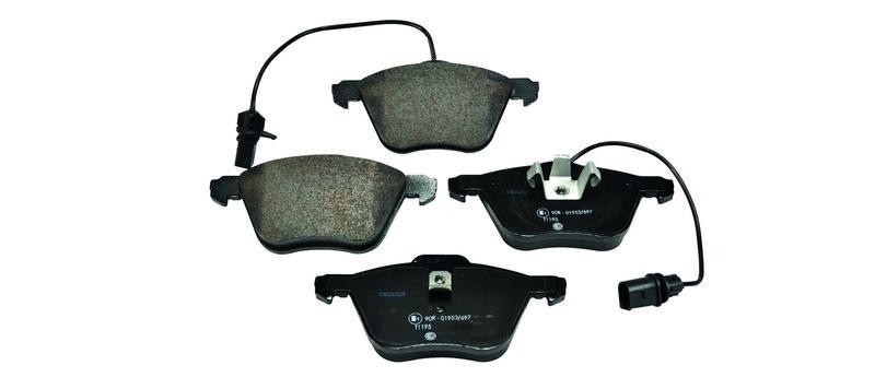 HELLA 8DB 355 008-921 Bremsbelagsatz, Scheibenbremsbelag für VW/SEAT/FORD