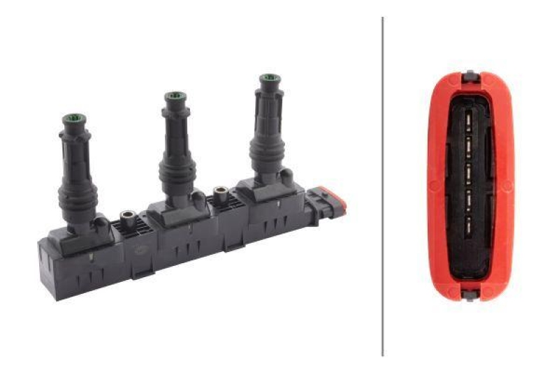 HELLA 5DA 193 175-471 Z&uuml;ndspule, 5 polig f&uuml;r OPEL