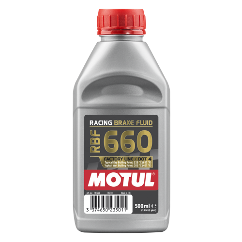 MOTUL 101666 Bremsflüssigkeit RBF 660 Racing Brake Fluid DOT 4 500 ml