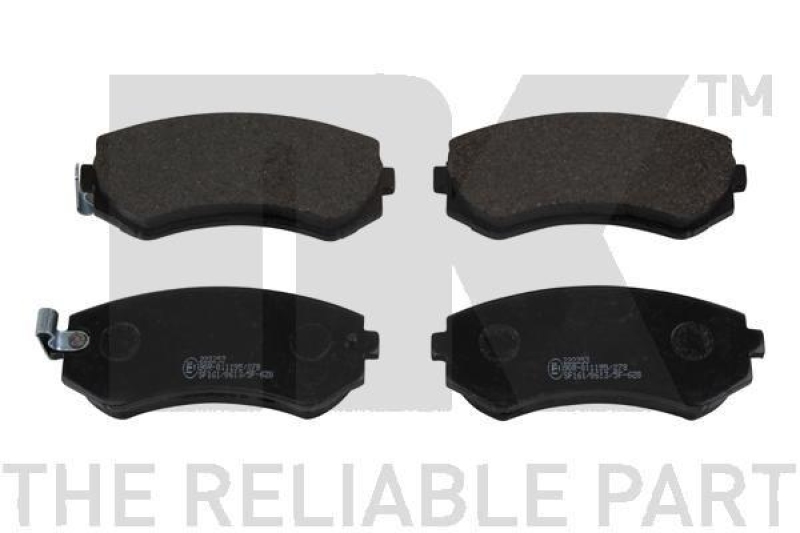 NK 222253 Bremsbelagsatz, Scheibenbremse f&uuml;r NISSAN