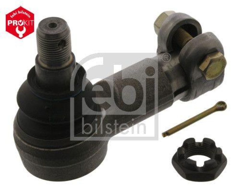FEBI BILSTEIN 39498 Lenkstangenendst&uuml;ck mit Kronenmutter und Splint f&uuml;r DAF