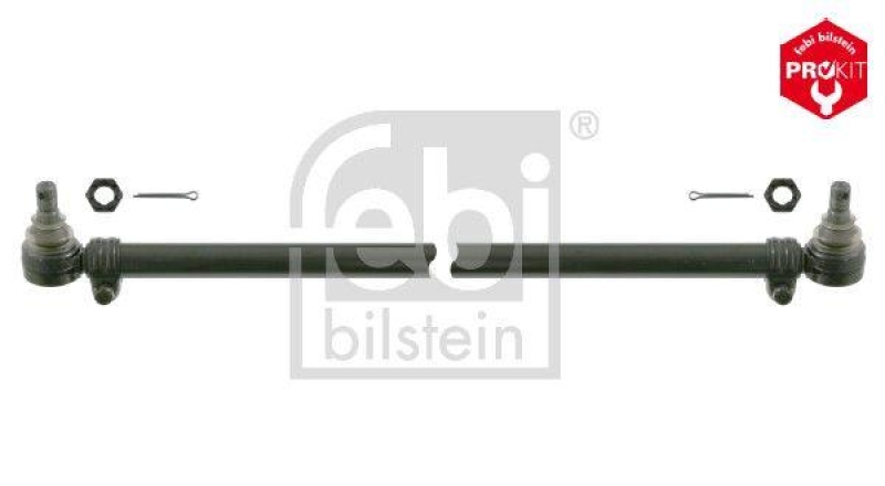FEBI BILSTEIN 24061 Spurstange mit Kronenmuttern und Splinten f&uuml;r Volvo