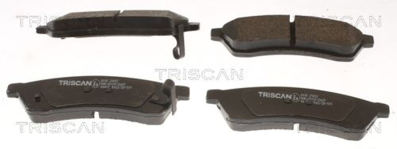 TRISCAN 8110 21012 Bremsbelag Hinten für Chevrolet Epica