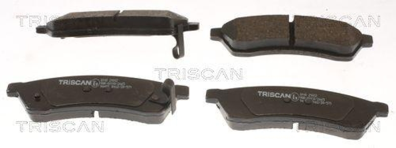 TRISCAN 8110 21012 Bremsbelag Hinten f&uuml;r Chevrolet Epica