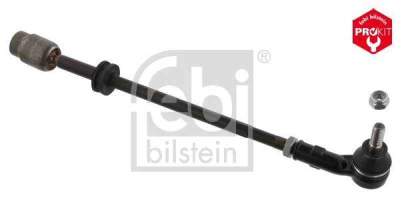 FEBI BILSTEIN 01127 Spurstange mit Endst&uuml;ck und Sicherungsmutter f&uuml;r VW-Audi