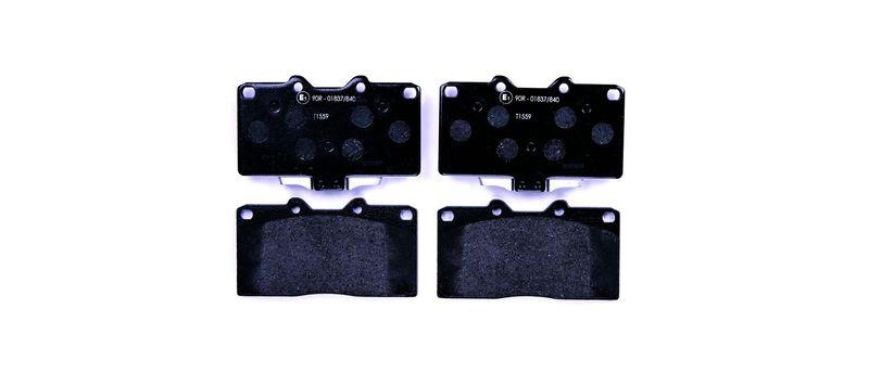 HELLA 8DB 355 006-641 Bremsbelagsatz, Scheibenbremsbelag f&uuml;r MITSU.