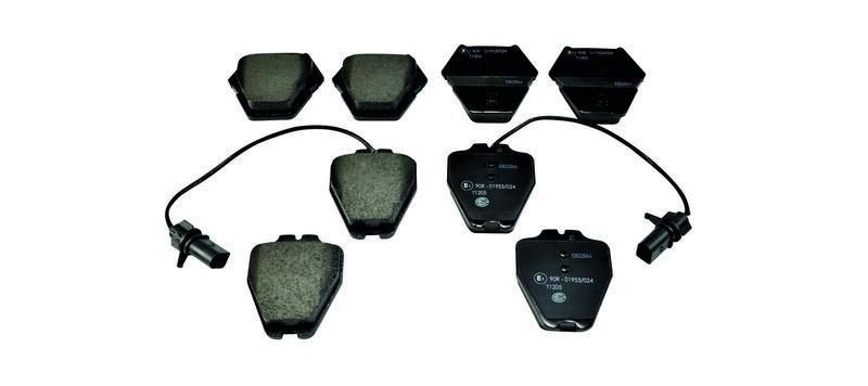 HELLA 8DB 355 009-031 Bremsbelagsatz, Scheibenbremsbelag f&uuml;r VW/AUDI