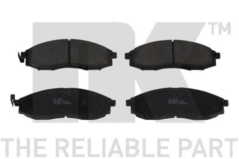 NK 222260 Bremsbelagsatz, Scheibenbremse f&uuml;r NISSAN