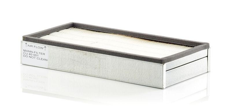 MANN-FILTER CU 40 001 Innenraumluftfilter f&uuml;r Caterpillar