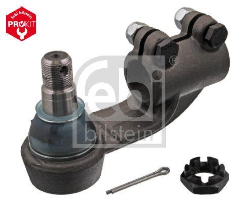FEBI BILSTEIN 35295 Spurstangenendst&uuml;ck mit Kronenmutter und Splint f&uuml;r RENAULT (RVI)
