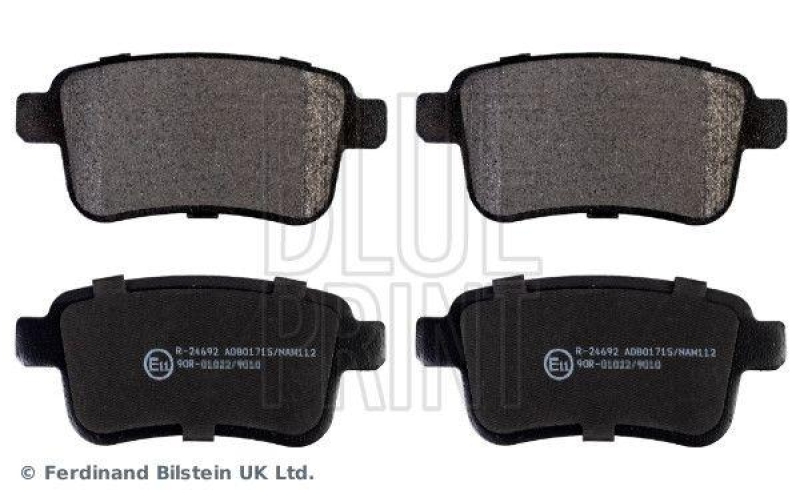 BLUE PRINT ADR164204 Bremsbelagsatz f&uuml;r Renault