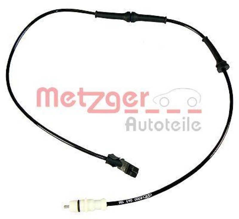 METZGER 0900493 Sensor, Raddrehzahl f&uuml;r RENAULT HA links/rechts