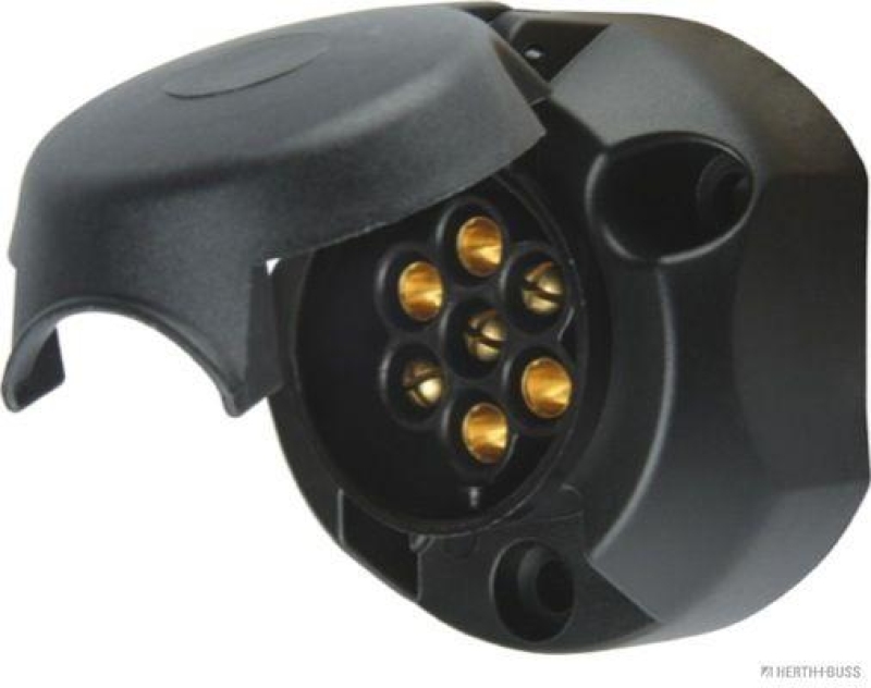 HERTH+BUSS 51305140066 Steckdose 7-pol,6-12V,mit Nebelleuchtenabschaltung
