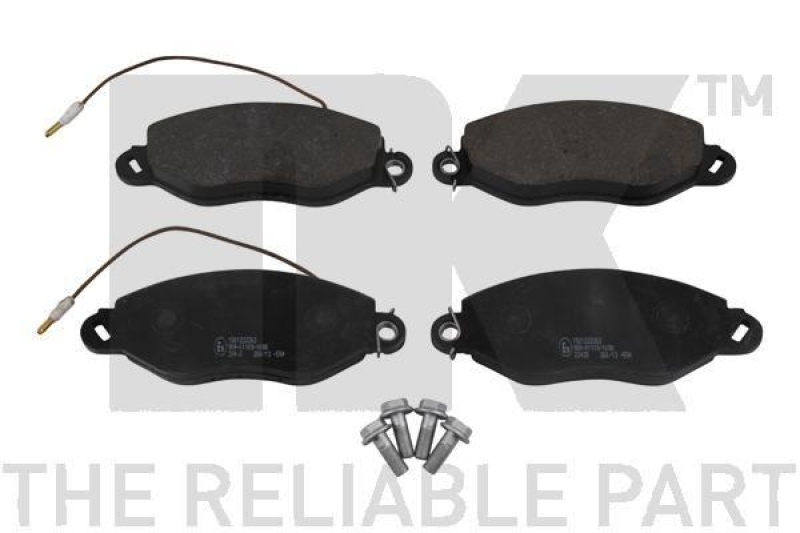 NK 222263 Bremsbelagsatz, Scheibenbremse f&uuml;r NISSAN