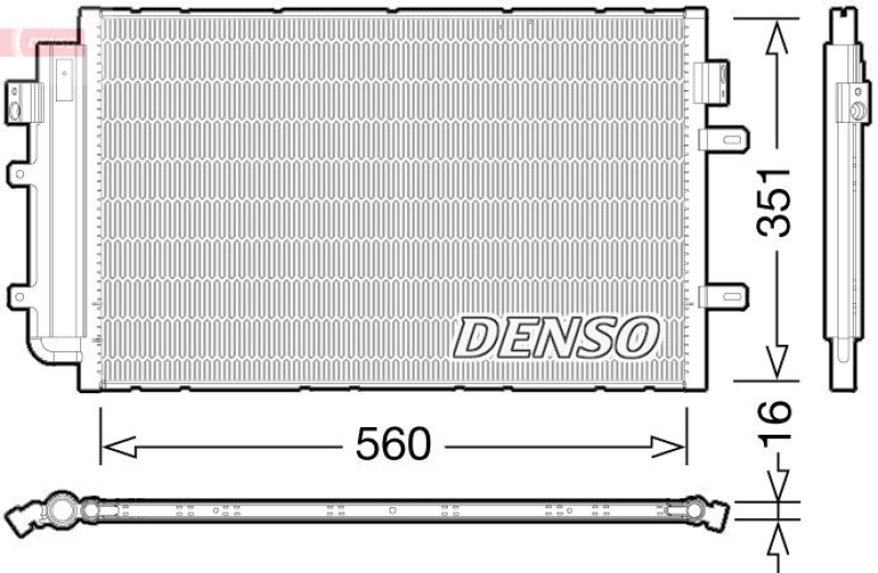 DENSO DCN12005 Kondensator