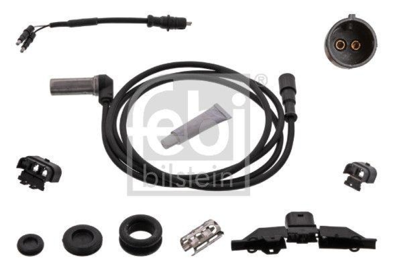 FEBI BILSTEIN 35299 ABS-Sensor mit Anbaumaterial und Fett f&uuml;r Volvo