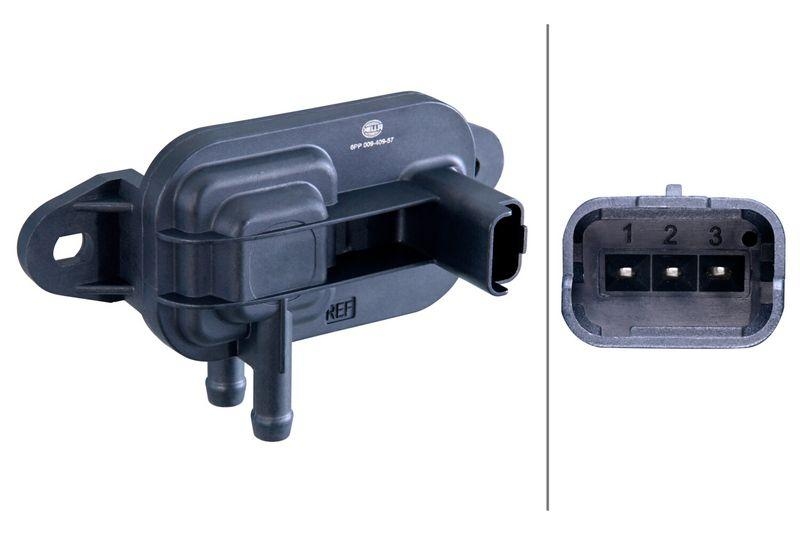 HELLA 6PP 009 409-571 Sensor, Abgasdruck