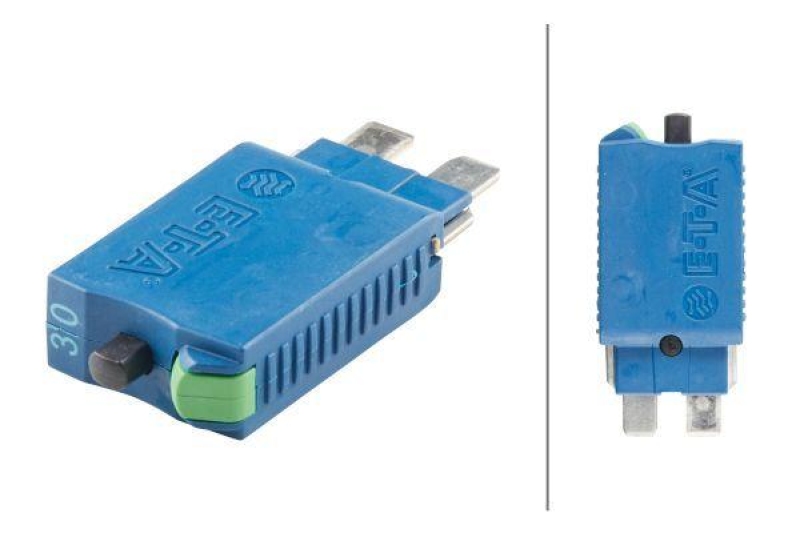 HELLA 8JS 174 326-061 Sicherungsautomat, 30 A 28 V, hellgrün