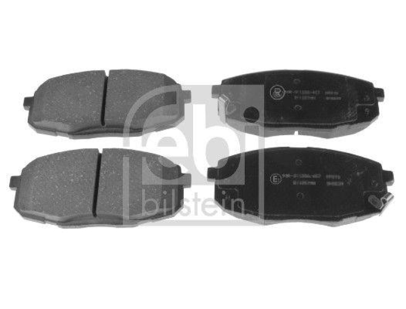 FEBI BILSTEIN 175206 Bremsbelagsatz f&uuml;r KIA