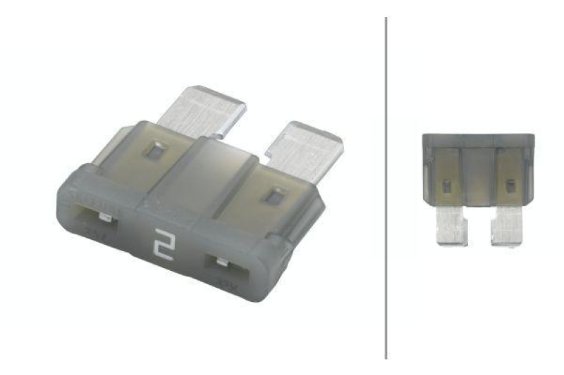 HELLA 8JS 711 683-021 Sicherung D 129, grau Set