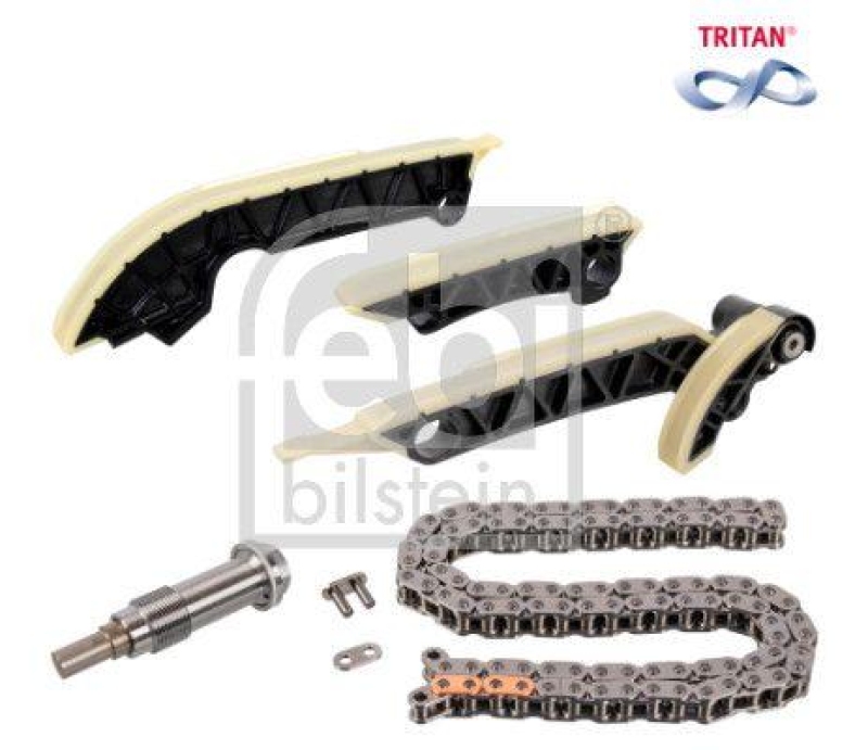 FEBI BILSTEIN 172882 Steuerkettensatz f&uuml;r Nockenwelle, TRITAN&reg;-beschichtet f&uuml;r Mercedes-Benz