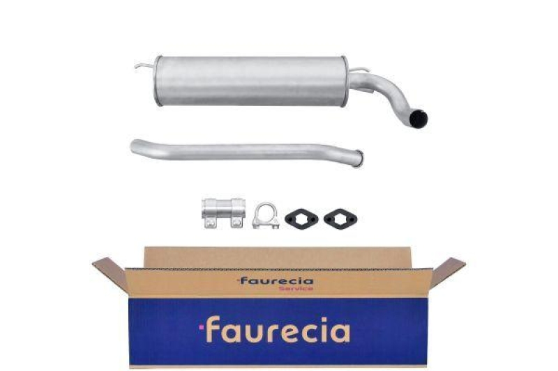 HELLA 8LD 366 027-091 Endschalldämpfer CITROEN