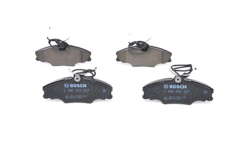 BOSCH 0 986 424 227 Bremsbelagsatz Scheibenbremse