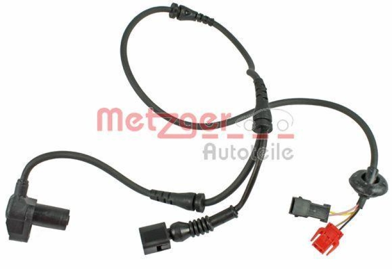 METZGER 0900084 Sensor, Raddrehzahl f&uuml;r AUDI/VW VA links/rechts