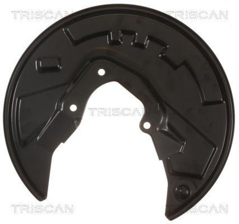 TRISCAN 8125 28207 Spritzblech, Bremsscheibe f&uuml;r Peugeot