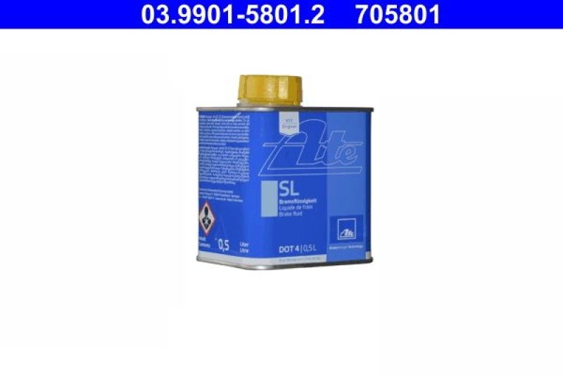 ATE 03.9901-5801.2 Bremsflüssigkeit SL DOT 4 500 ml