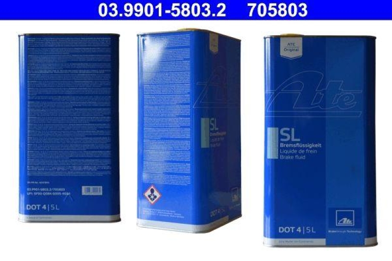 ATE 03.9901-5803.2 SL DOT 4 5 Liter