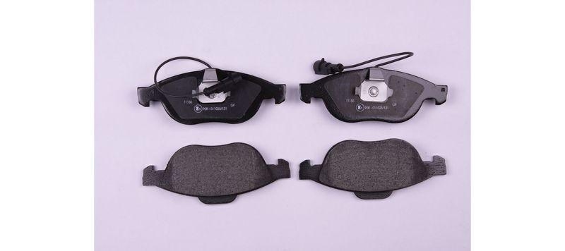 HELLA 8DB 355 008-421 Bremsbelagsatz, Scheibenbremsbelag f&uuml;r ALFA/LANCIA